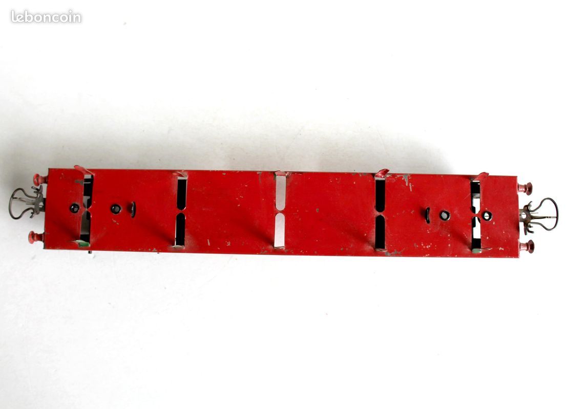 HORNBY MECCANO France Wagon Plat à Rancher à Bogie échelle O
