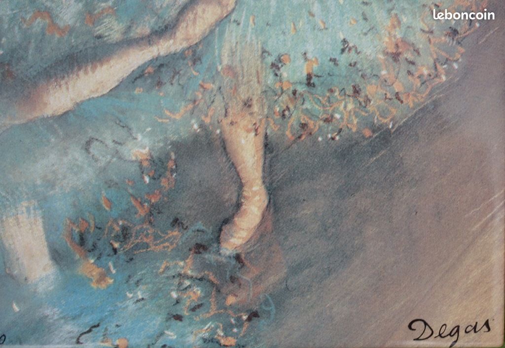 Edgar DEGAS : Les danseuses en vert - Sérigraphie signée (image 5)