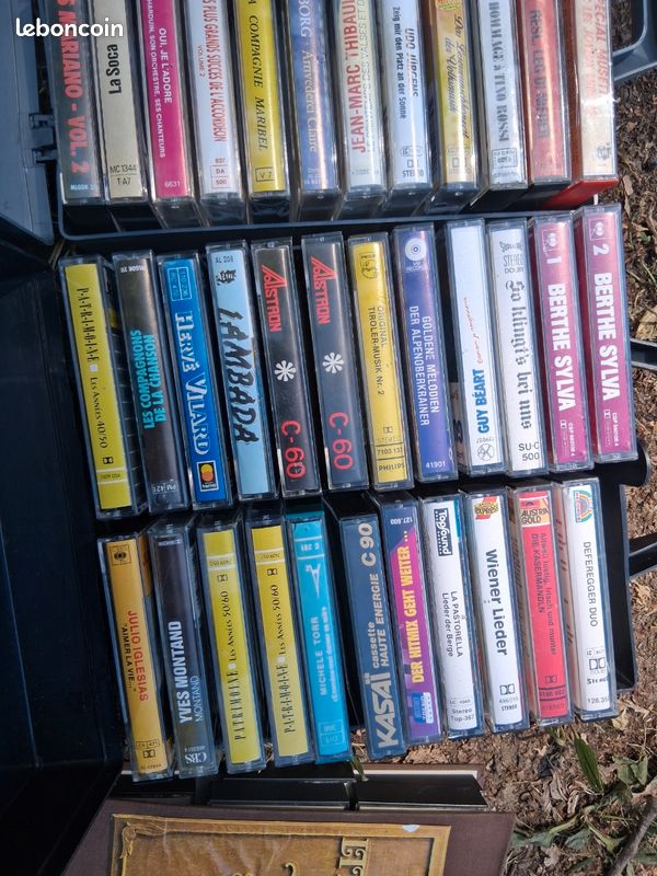 Lot k7 audio et lecteur (image 4)