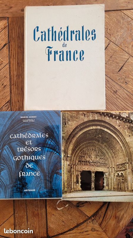 Cathédrales de France, lot de 3 livres (image 1)