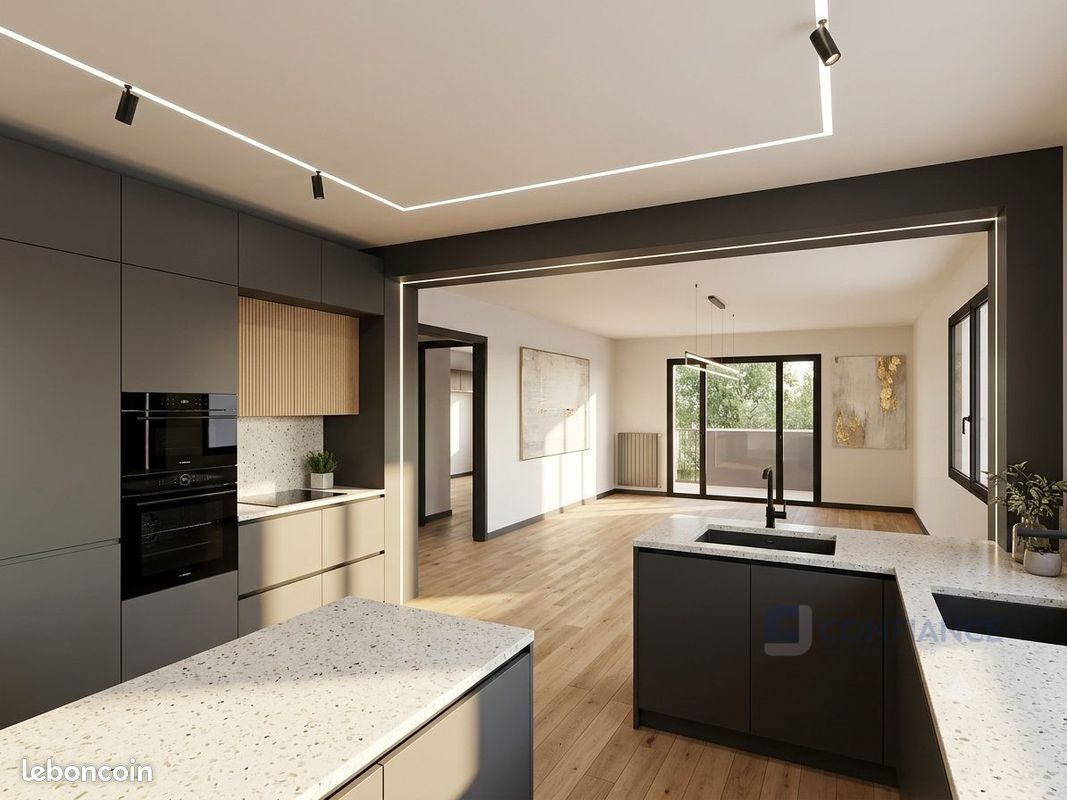 Appartement 4 pièces 99 m² · à Villeurbanne · 99 m² · 210 000 €