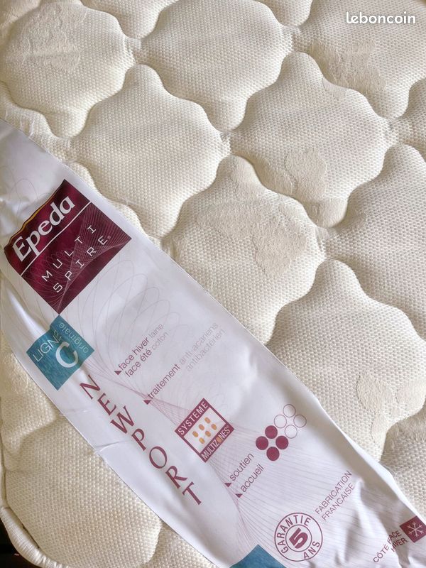 Matelas Epeda Multispire Newport 160x200 épaisseur 20cm (image 1)