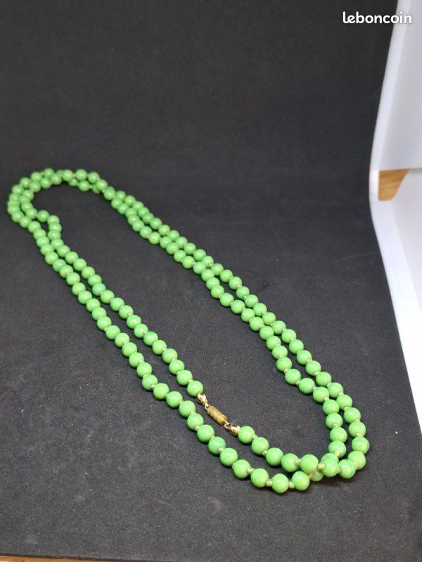 Collier Sautoir Vintage Ancien - Bijou Rétro élégant Pour Un Look Rétro Chic