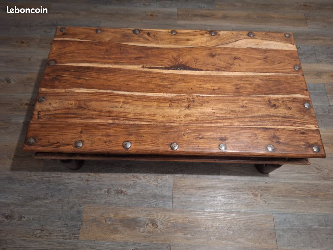 Table basse en bois massif (image 9)