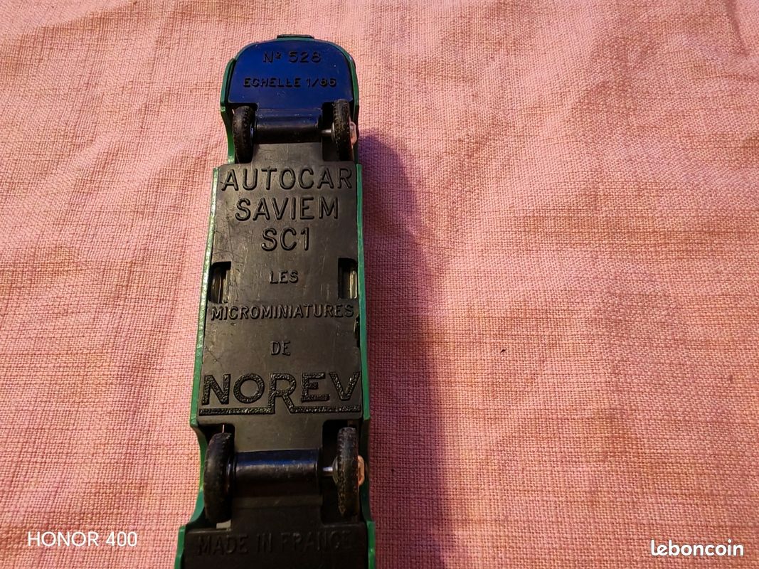 Miniature Norev 1/87 Bus Saviem SC1 - Jeux & Jouets