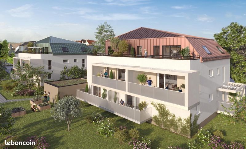 Appartement 2 pièces 45 m² · à Fegersheim · 45 m² · 219 000 €