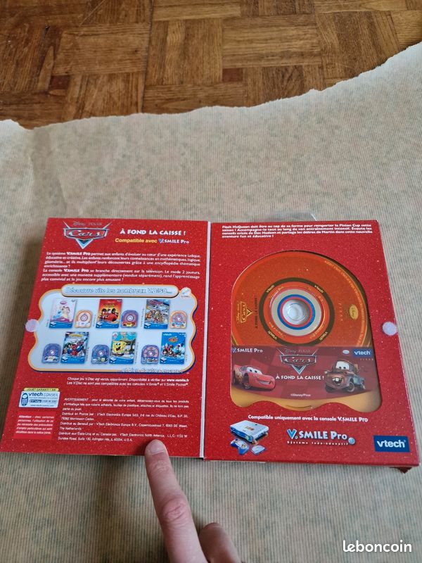 Jeu V.Smile Cars - Avec Notice - Version FR - Action Aventure