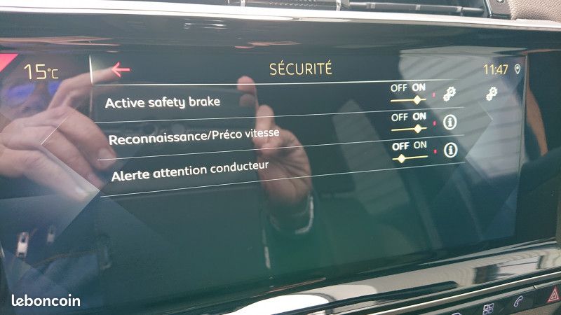 Ds DS 7 CROSSBACK BLUEHDI 130CH BUSINESS AUTOMATIQUE (image 10)