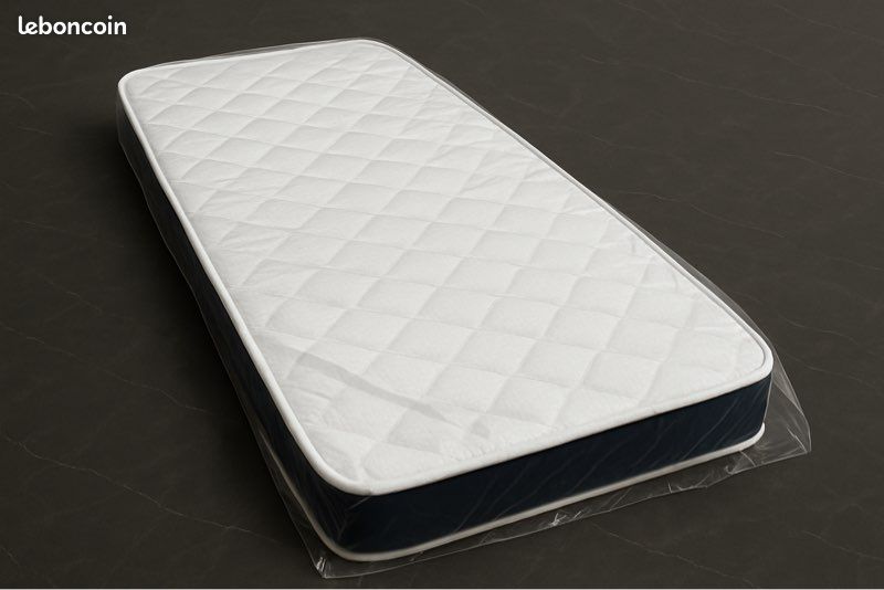Matelas 1 place 90/200cm neuf et emballé, livraison gratuite (image 2)