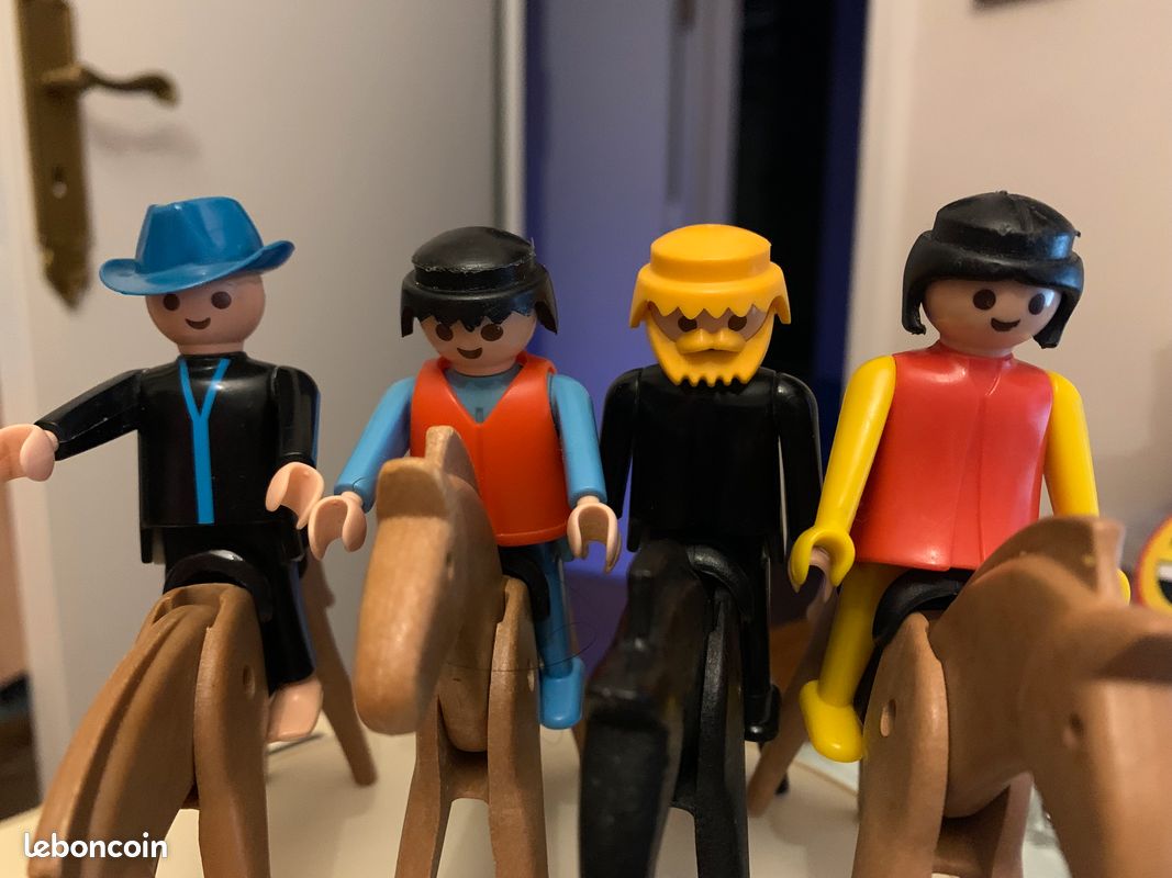PLAYMOBIL GEOBRA 1974 Cheval Et Cavalier No 11 EUR 25,00 - PicClick FR