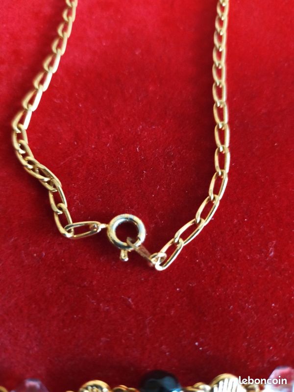 Isabelle Marrant PARIS Collier Sautoir Chaine Metal Doré