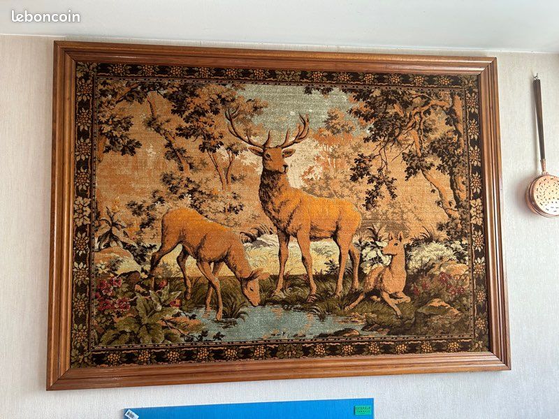 Déco murale encadrée pour relais de chasse ou château (image 1)
