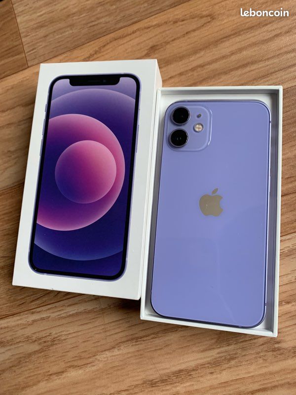 iPhone 12 Mini 64 Go Noir Reconditionné sans FACE ID