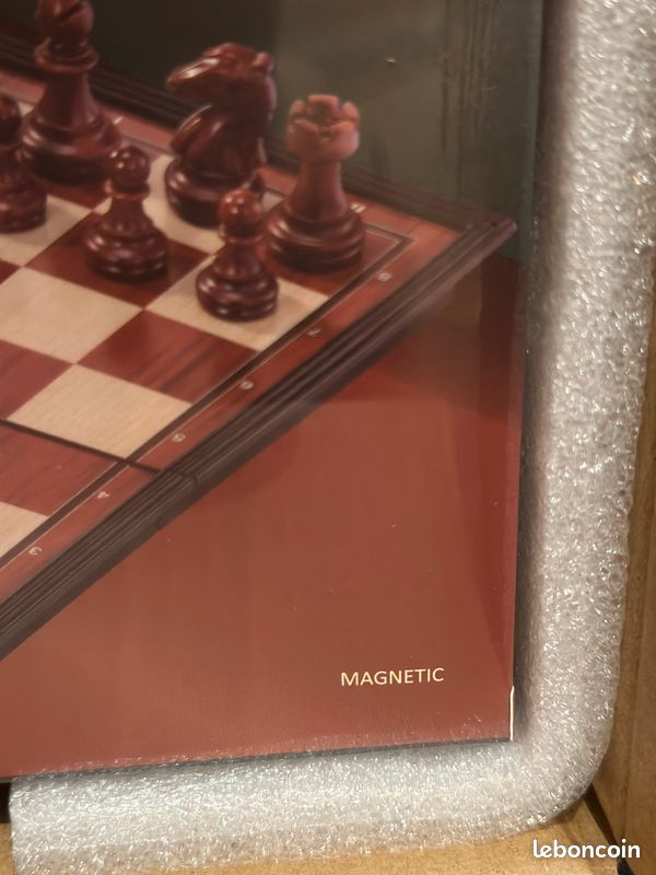 Échiquier Magnétique 24x24 cm – Jeu d’Échecs Pliable – Neuf Sous Boîte – Enfant & Voyage (image 4)