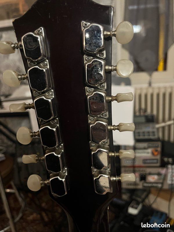 Epiphone FT-165 (12 cordes) – 1973 – Vintage – Restaurée par luthier (image 7)
