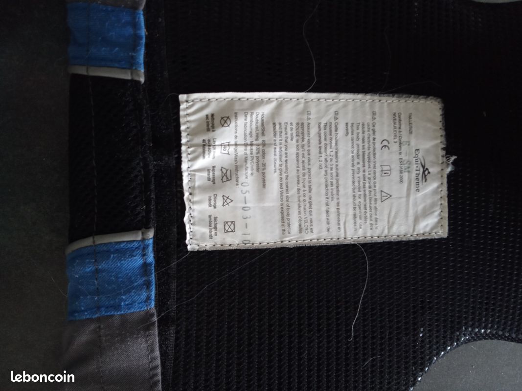 Gilet de protection équitation (image 2)