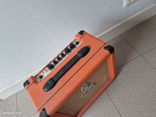 Amplificateur Guitare Orange Crush 12 - 20W, Haut-parleur 6", Overdrive