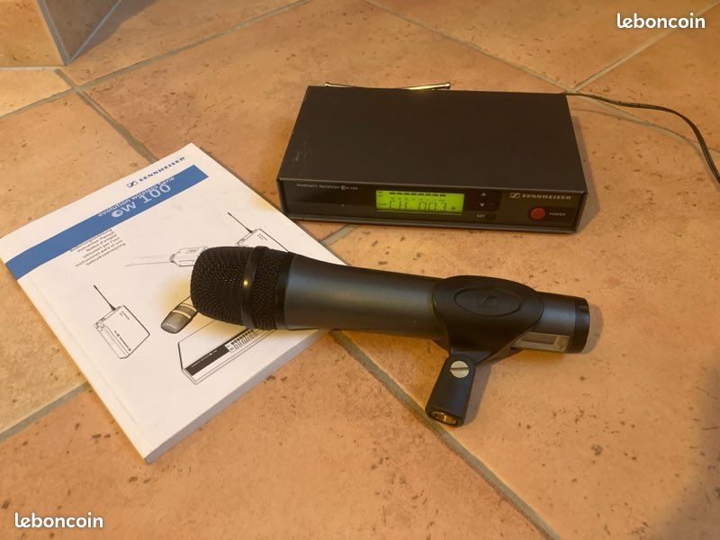 🇩🇪 Micro sans fil HF Sennheiser EW100 UHF MADE IN GERMANY wireless (image 1)