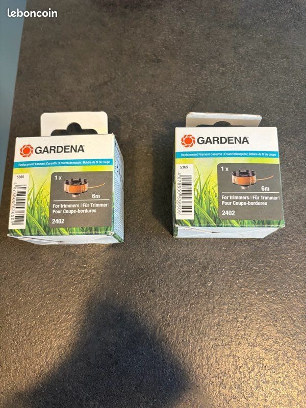 Bobines de fil Gardena pour coupe-bordures neuves (image 1)
