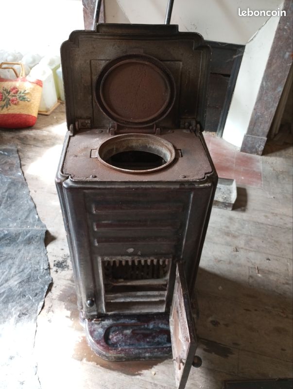 Poêle à bois charbon en fonte (image 3)