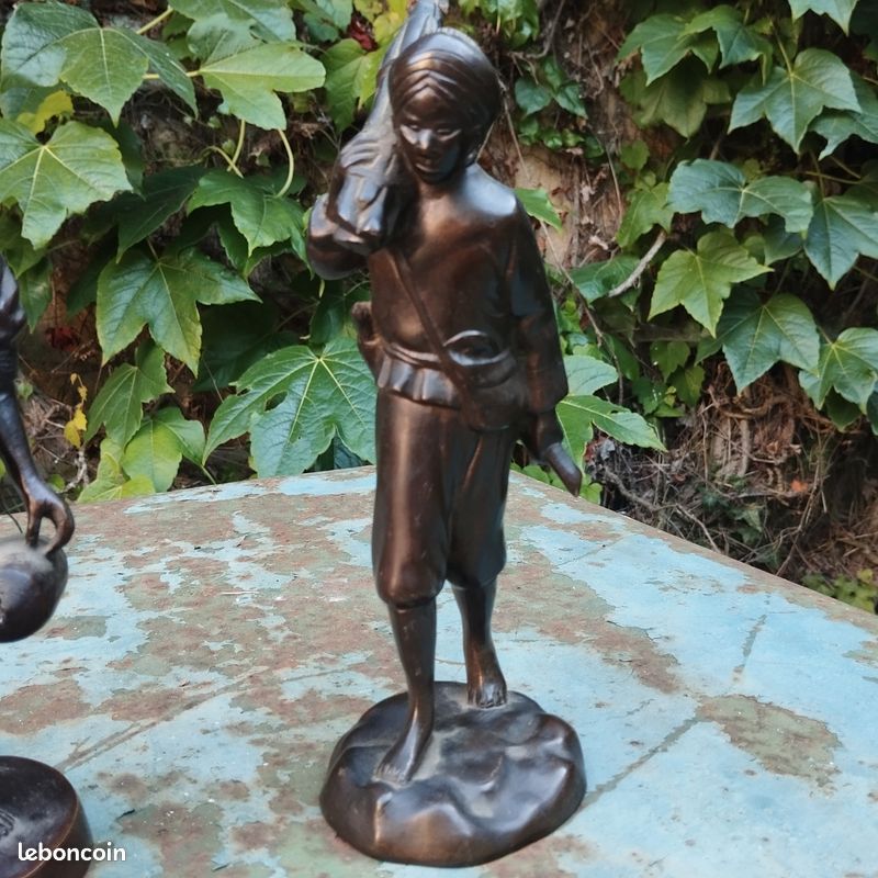 2 bronzes Vietnam Indochine Tonkin (image 3)
