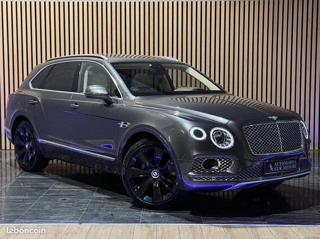 Bentley bentayga 6.0 w12 608 ligne akrapovic etat neuf suivi complet bentley immat france (image 1)