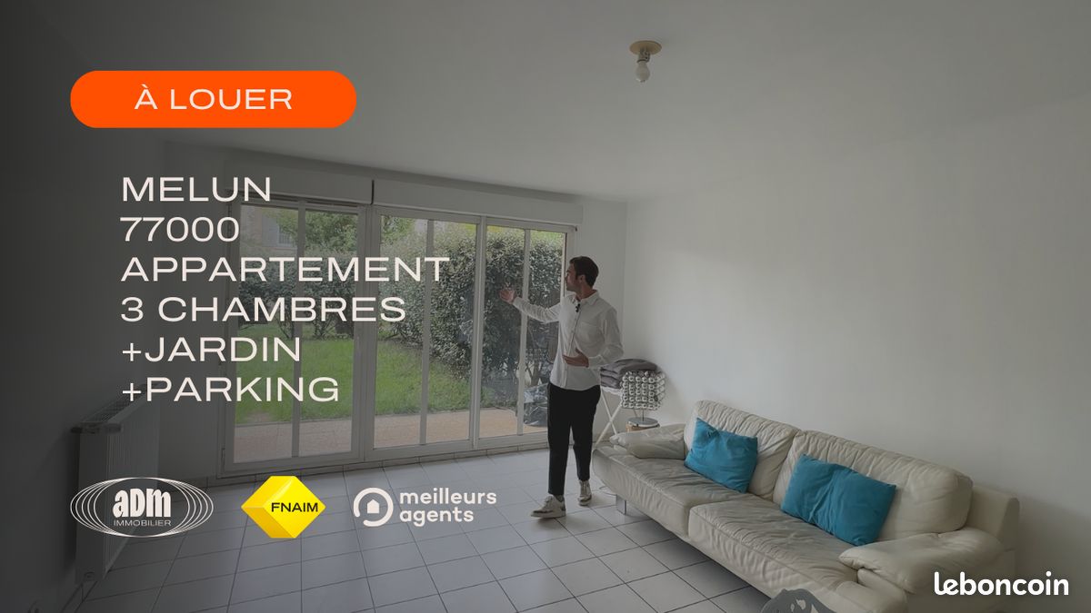 Appartement a louer melun - 4 pièce(s) - 77 m2 - Surfyn