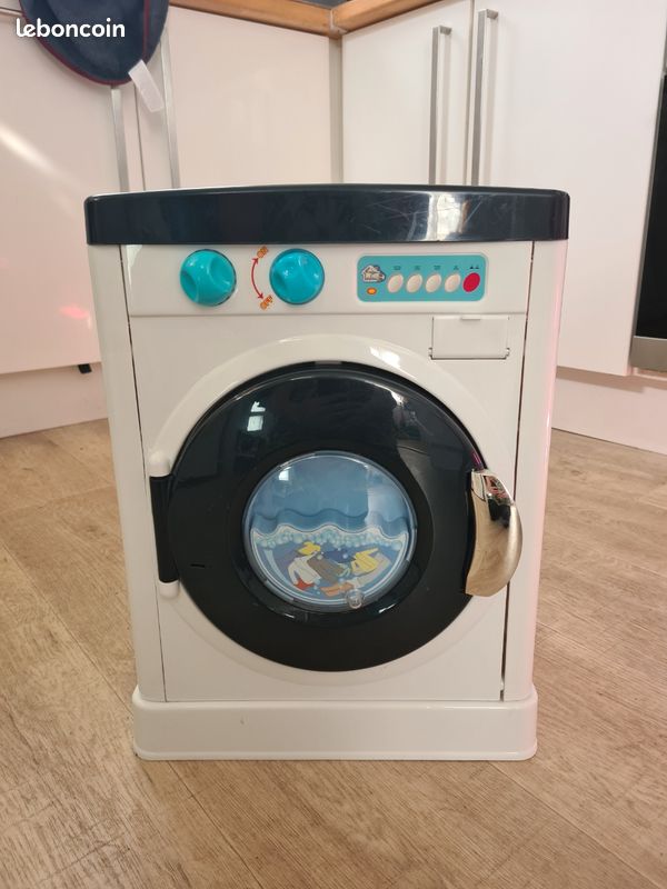 Machine à laver en bois enfant