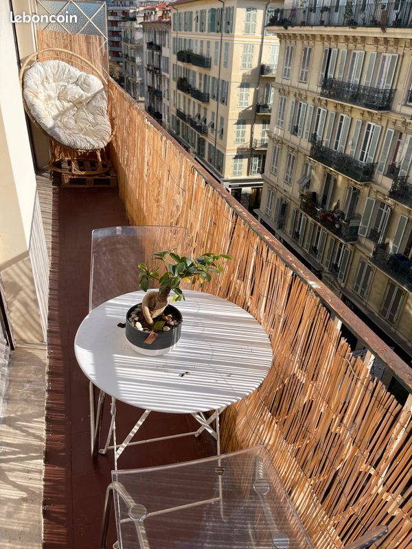 Grande chambre meublée avec grand balcon 60 (image 5)