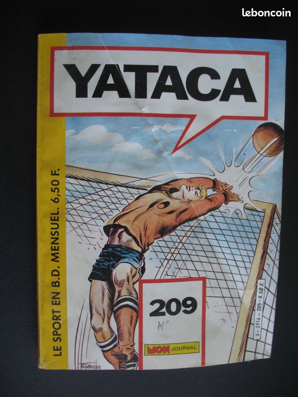 BD - Yataca - Mensuel N° 209 - Novembre 1985 (image 1)