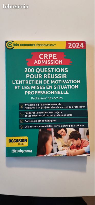 Manuel crpe admission 200 questions studyrama (image 2)