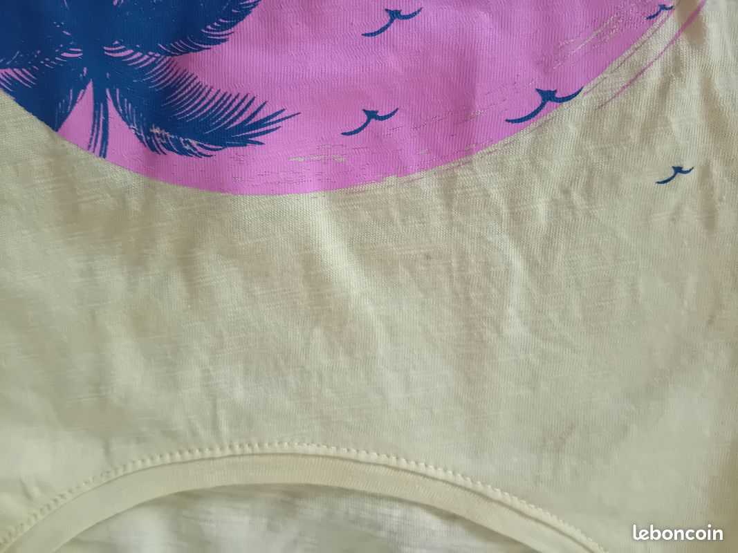 Tshirt femme jaune 38 / 40 (image 2)