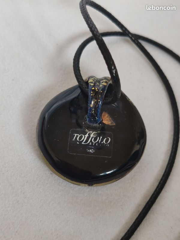 Collier italien Roffolo en verre (image 3)