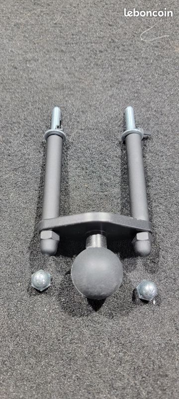 Élévateur de potence de guidon SATORI aluminium noir