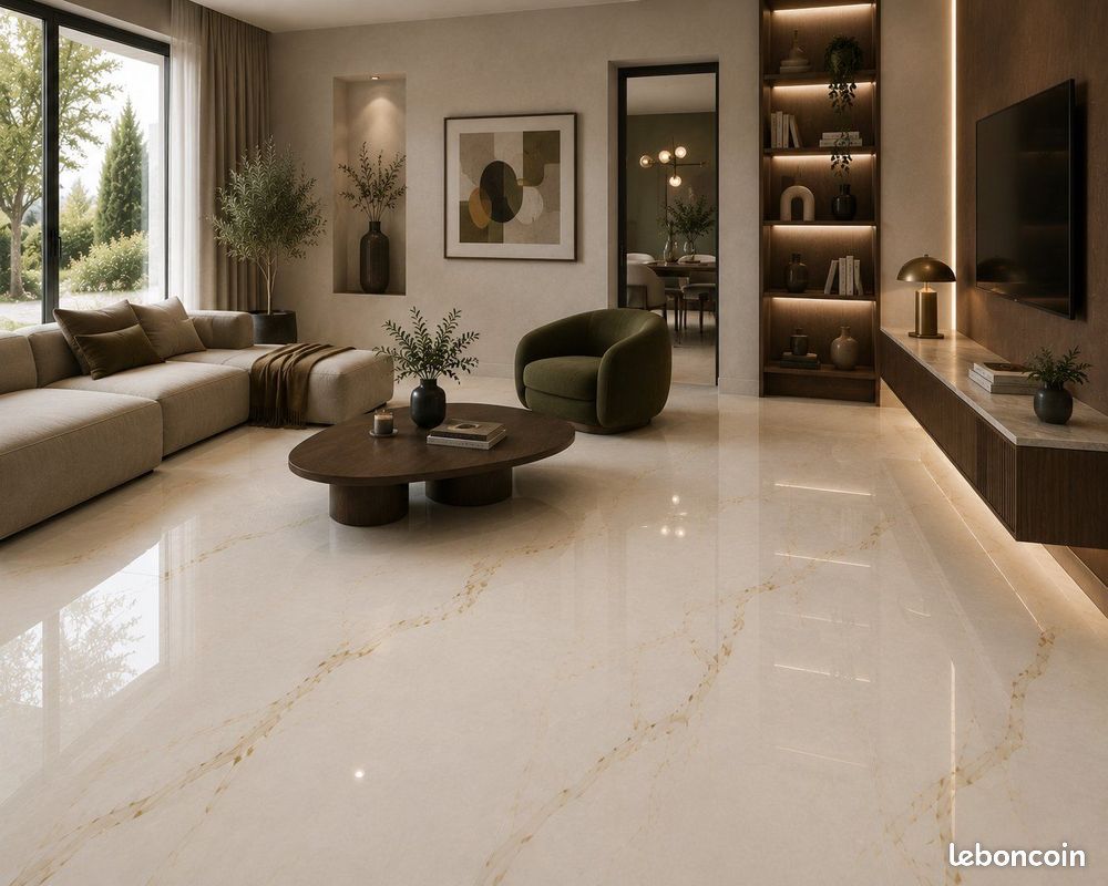 🔥CARRELAGE GRAND FORMAT ADAGGIO GOLD 80x160🔥 (image 4)