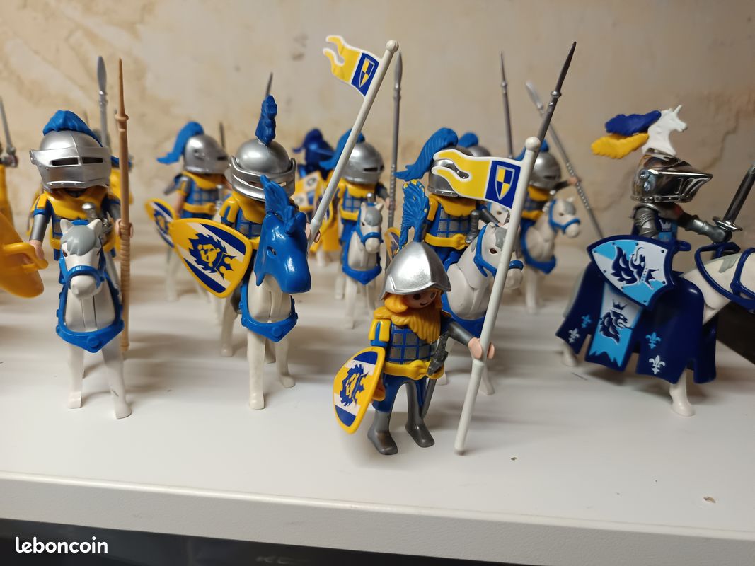 PLAYMOBIL LOT DE Chevalier EUR 8,00 - PicClick FR