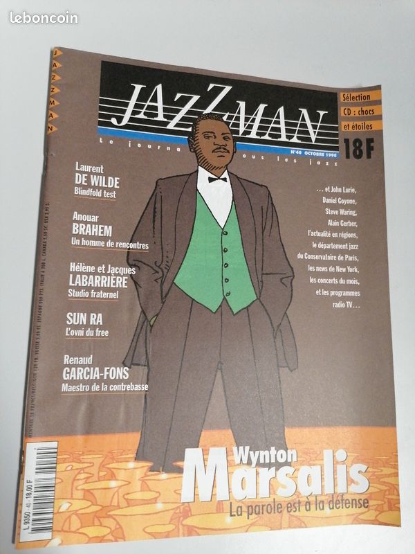 Magazine Jazzman no 40 octobre 1998 (image 1)