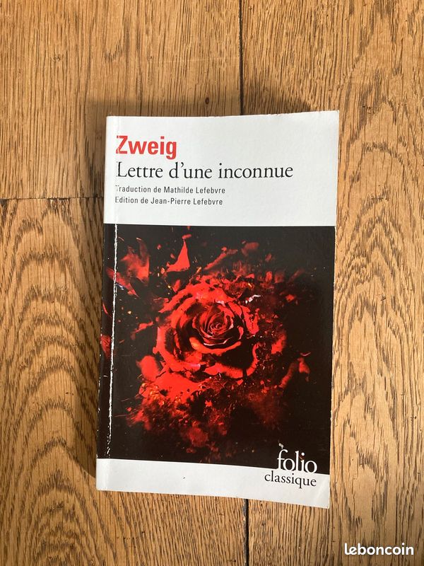 Stefan Zweig - Lettre d'une inconnue (image 1)