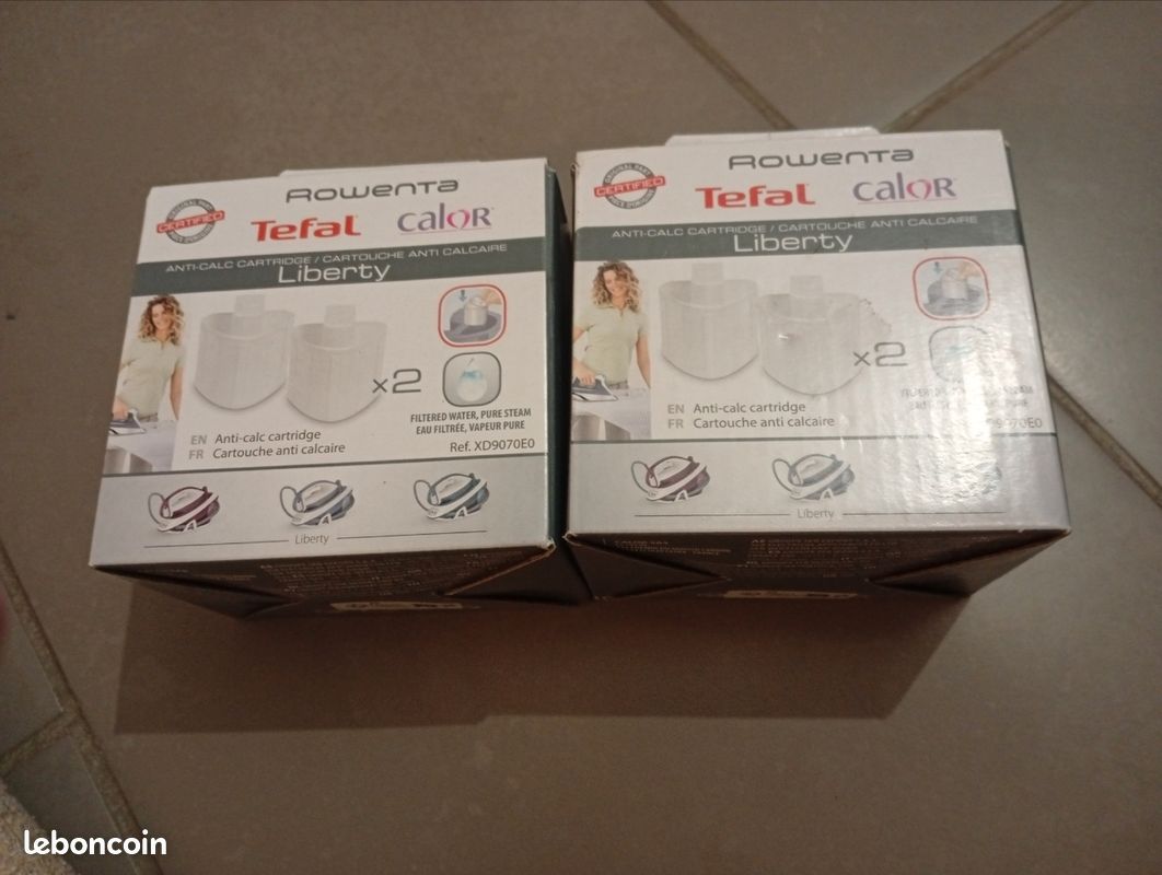 Filtre anti calcaire liberty pour centrale vapeur Rowenta/tefal/calor (image 1)