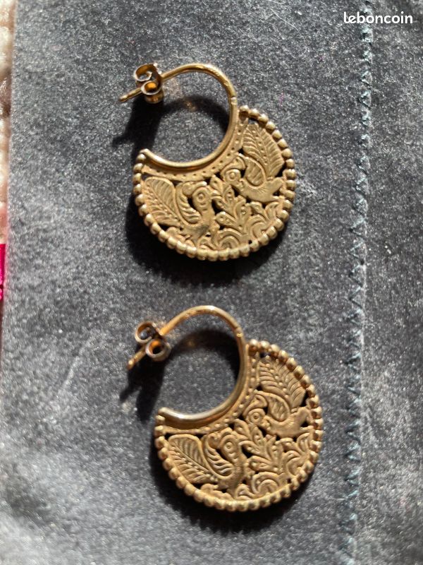 Boucles d’oreilles Bijoux Musée du Louvre (image 1)