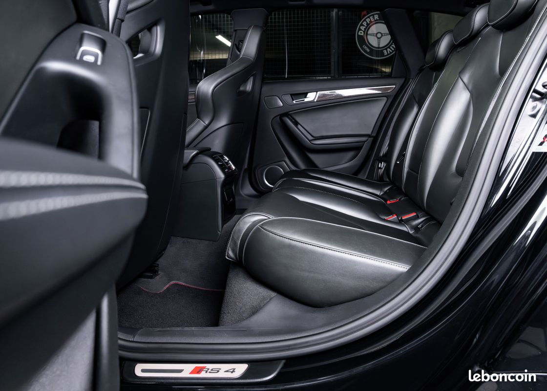 AUDI RS4 Avant B8 - V8 Atmosphérique 4.2 - 450ch - Sièges F1 - Pack carbone (image 10)