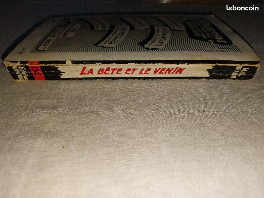 Livre"La Bête et le Venin" 1958 (image 3)