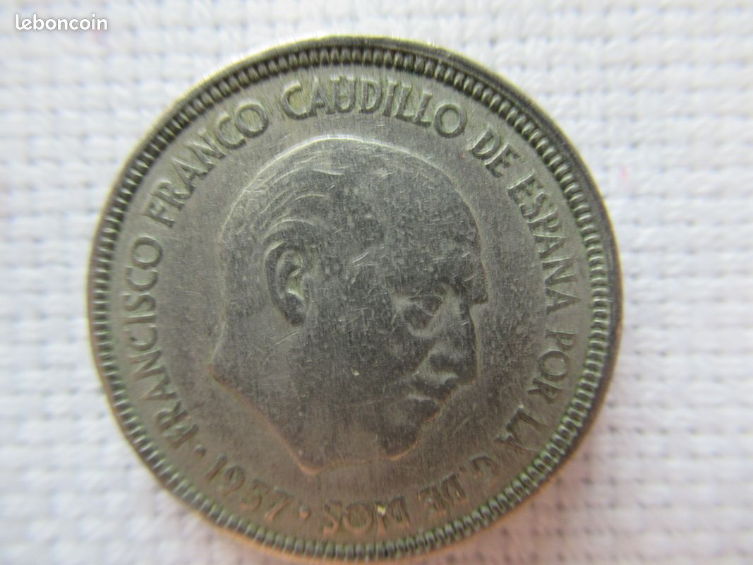 Piece espagnole franco (image 1)