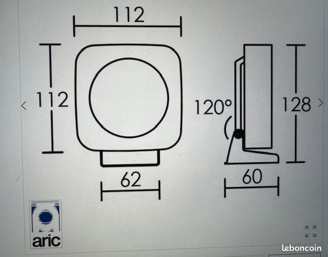 Projecteur Zodiak Aric extérieur (image 2)