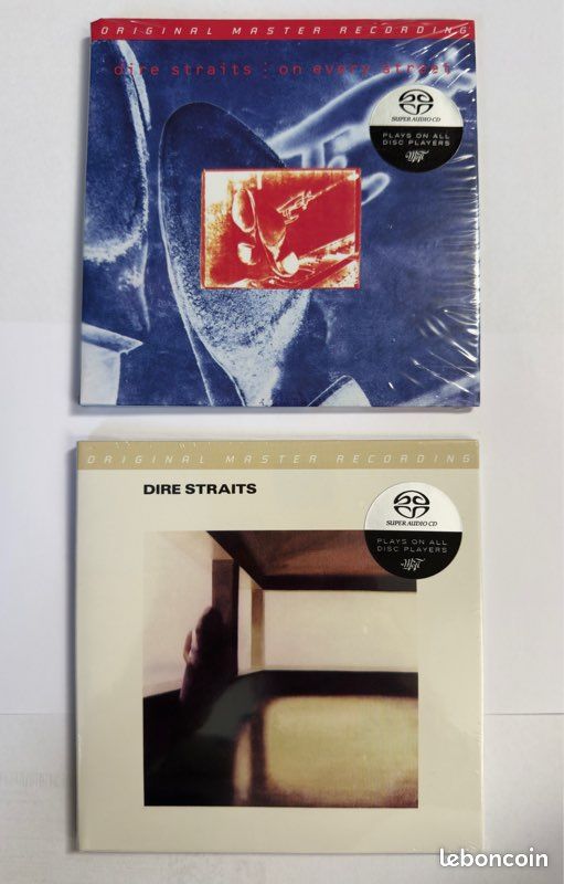 Lot 2 SACD Dire Straits, Neufs: On Every Street + Dire Straits -> Mobile Fidelity (MFSL) (image 4)