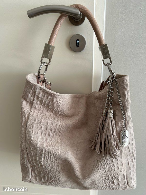 Sac Fourre-tout Anna Morellini En Cuir Bleu – Spacieux Et Pratique Pour Le Quotidien