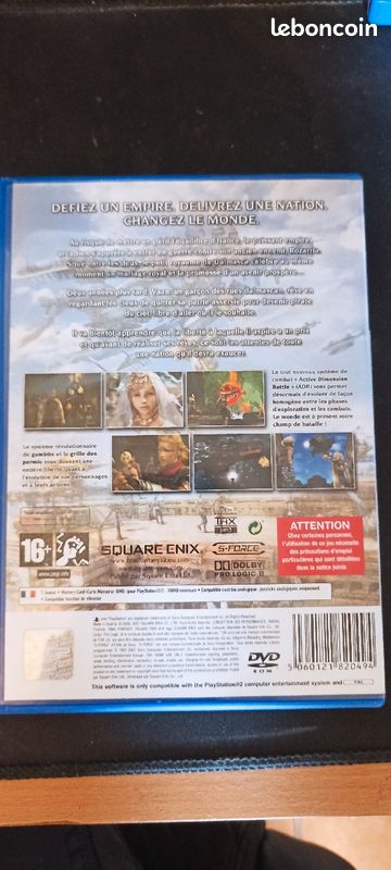 Jeu Ps2 Final Fantasy 12 (image 2)
