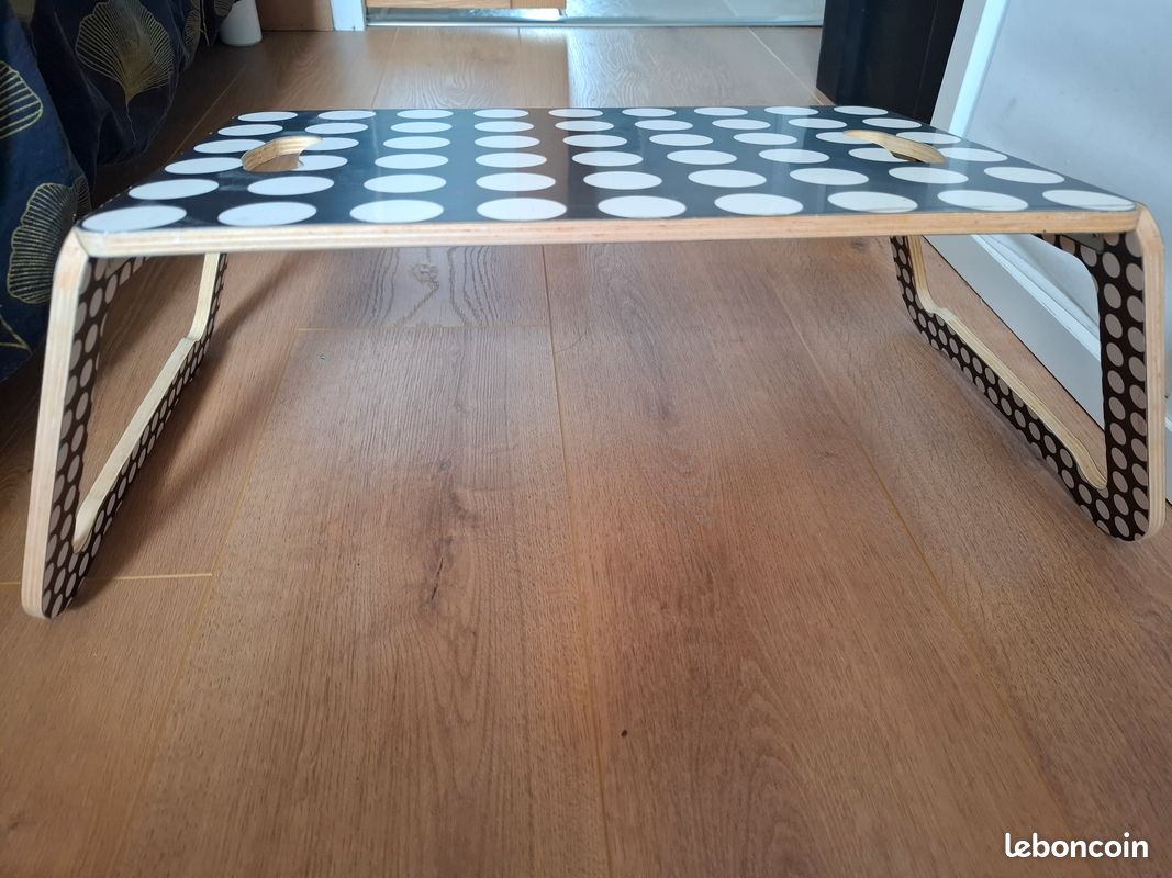 Table / Support de lit pliable pour ordinateur portable ou petit-déjeune (image 1)