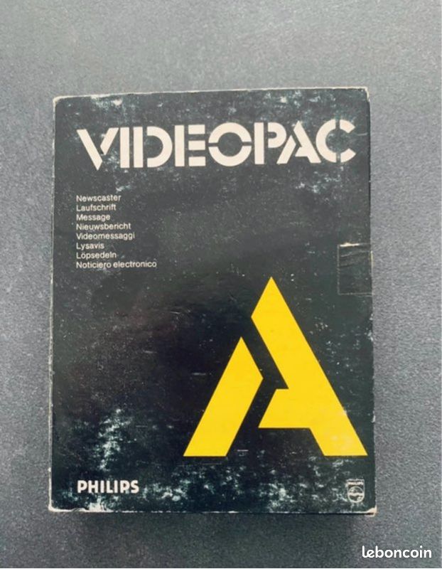 Cartouche Videopac G7000 - A Text Generator (Jopac) - En Boîte, Sans Notice