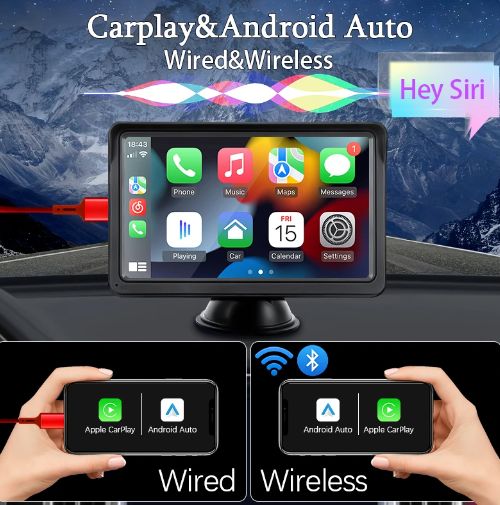 Ecran Car Play / Android Auto pour Voiture Camion - Équipement auto